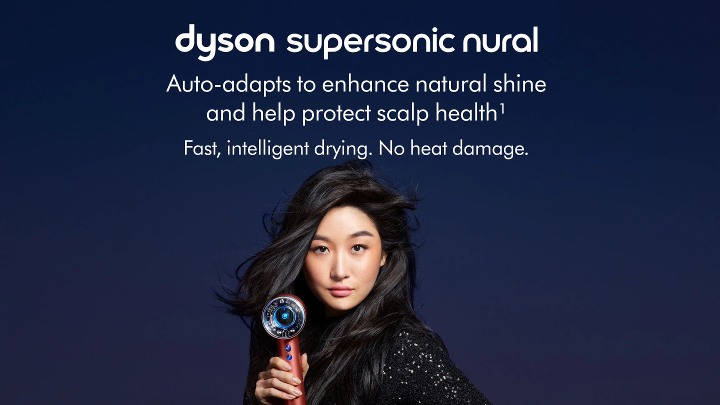 НОВИНКА Фен для волосся DYSON Supersonic HD16 Nural — Red velvet/Gold